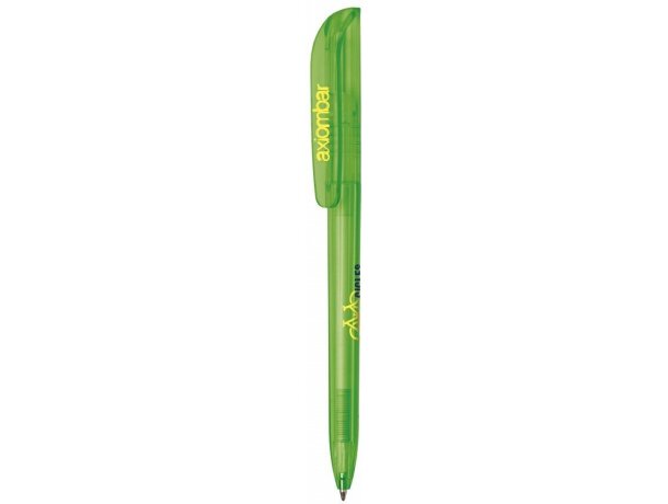 Bolígrafo Bic® super clip personalizado verde