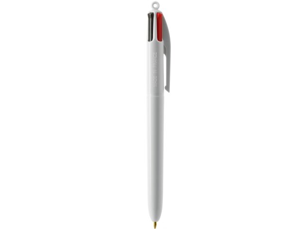 Bolígrafo 4 colores Bic Blanco detalle 3