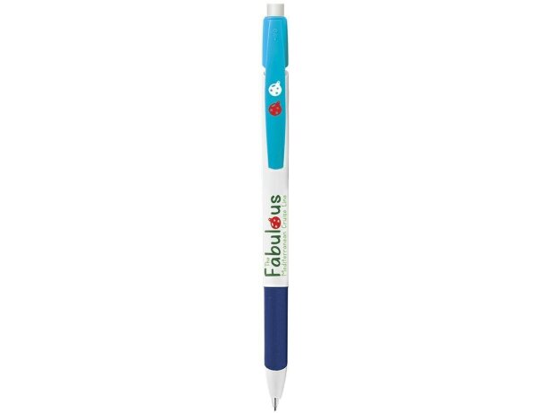 Portaminas retráctil con pulsador suave de la marca Bic barato azul claro Portaminas retráctil con pulsador suave de la marca Bic barato azul claro