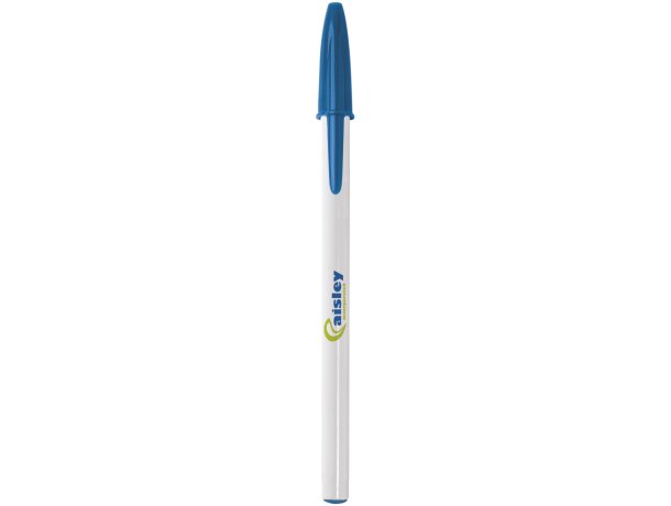 Bolígrafo Bic® Style blanco/azul/tinta azul