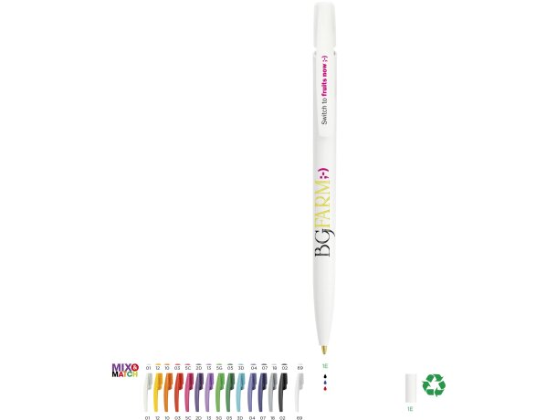 Bolígrafo bic media clic ecolutions barato
