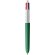 Boligrafo BIC 4 Colores Wood Style blanco/verde madera