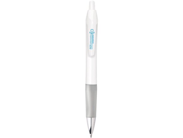 Bolígrafo de calidad en gel muy suave Bic Blanco/tinta azul detalle 2