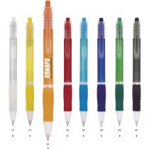 Bolígrafo BIC Click transparente
