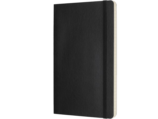 Libreta MOLESKINE® Clásica Tapa Blanda Large papel rayado negro