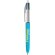 Bolígrafo 4 Colores Bic con lanyard Blanco/azul metálico detalle 8