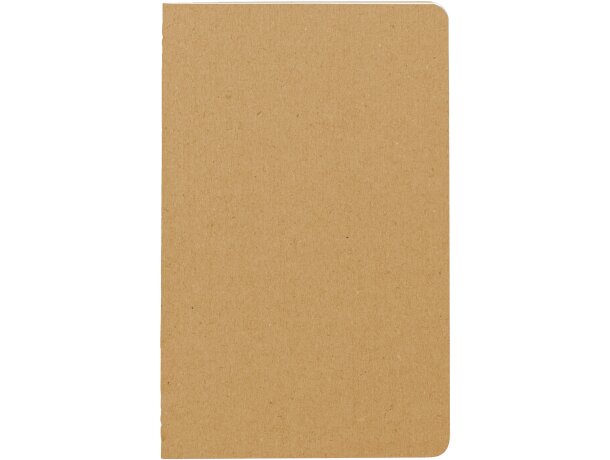 Cuaderno Moleskine Cahier a rayas pocket Papel kraft rayado marrón detalle 4