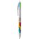 Bolígrafo Bic® 4 colores fashion con lanyard blanco