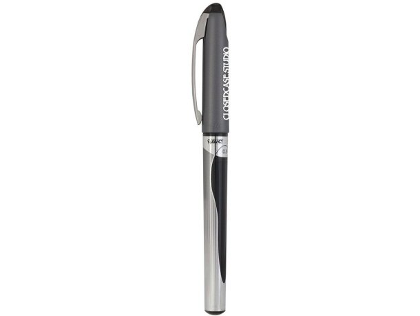 Bolígrafo con escritura fluida de la marca Bic personalizado negro Bolígrafo con escritura fluida de la marca Bic personalizado negro