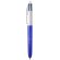 Boligrafo BIC® 4 Colores Glacé con Lanyard azul glacé/blanco