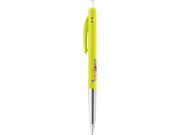 Bolígrafo Bic® M10® Clic amarillo claro