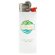 Funda de mechero Bic® Aluminium Flat Case Blanco/blanco/rojo/cromado