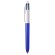 Boligrafo BIC® 4 Colores Glacé con Lanyard azul glacé/blanco