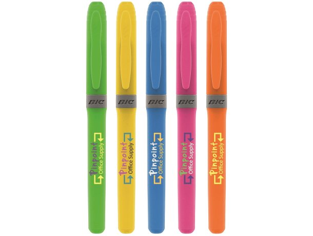 Subrayador marcador bic brite liner personalizado