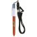 Bolígrafo 4 tintas Lanyard Bic naranja para empresas