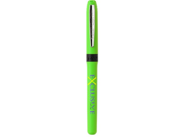 Roller Bic® Grip barato personalizado verde manzana/cromado/tinta negra