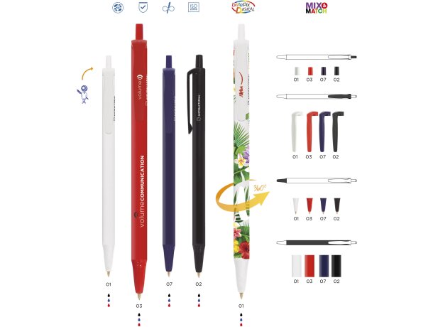 Boligrafo BIC Clic Stic BGUARD Antibacteriano Ballpen detalle 1