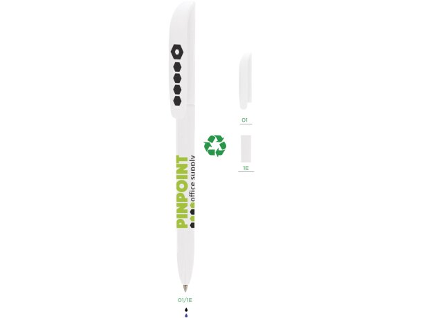 Bolígrafo ecológico con clip maxi Bic detalle 1