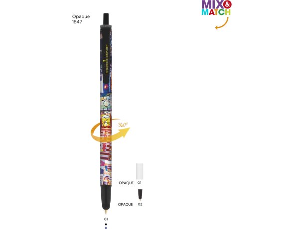 Bolígrafo Bic® Clic Stic Stylus