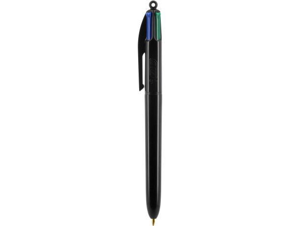 Bolígrafo Bic® 4 colores Pen con lanyard negro