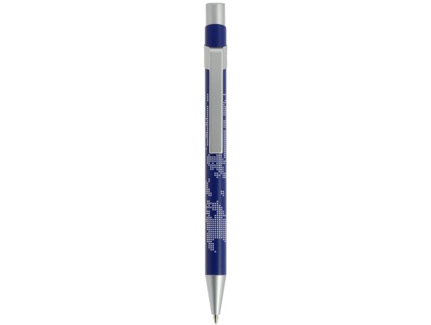 Boligrafo Bic® Metal Pro Azul mate detalle 5