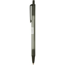 Bolígrafo recubierto de goma suave de la marca Bic personalizado negro Bolígrafo recubierto de goma suave de la marca Bic personalizado negro