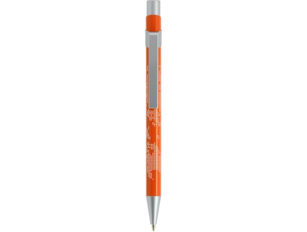 Boligrafo Bic® Metal Pro Naranja pulido detalle 15