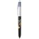 Boligrafo BIC® 4 Colores Soft con Lanyard blanco/negro suave