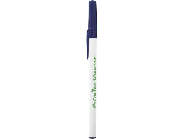 Bolígrafo ecológico Bic® Round Stic® Ecolutions personalizado azul