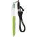 Bolígrafo 4 colores Bic fashion con lanyard Verde manzana