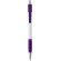 Bolígrafo Striped Grip blanco Violeta detalle 1