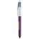 Bolígrafo bic 4 colores metalizado shine barato