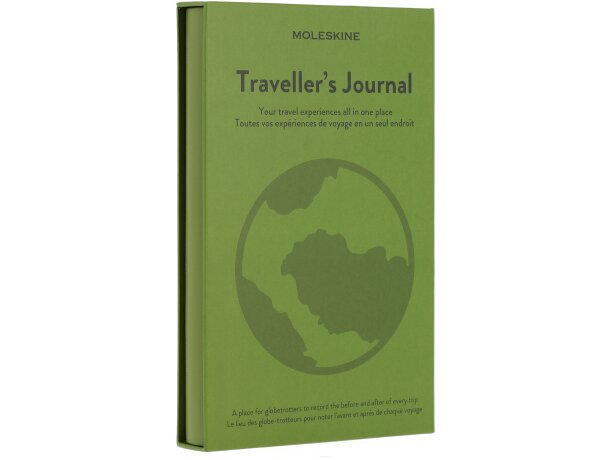 Moleskine Travel Passion Journal Verde detalle 2