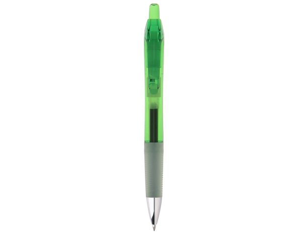 Bolígrafo Bic® Intensity® Gel Clic personalizado verde claro/tinta azul