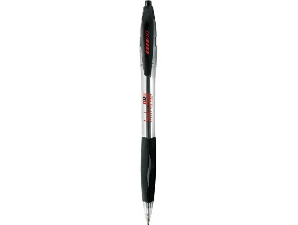 Bolígrafo ligero con grip de goma de la marca Bic personalizado blanco Bolígrafo ligero con grip de goma de la marca Bic personalizado blanco