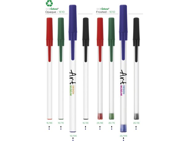 Bolígrafo ecológico Bic® Round Stic® Ecolutions personalizado