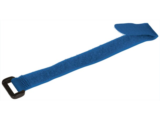 Muñequera Ibiza con logotipo en poliamida y cierre ajustable detalle 1