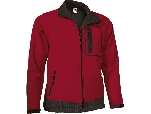 Chaqueta corporativa Batavia softshell tres capas cortavientos detalle 5