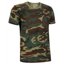 Camiseta manga corta grabada 100% algodón ring spun 160 g/m2 Jungle