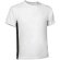 Camiseta técnica LEOPARD Valento blanca/negro