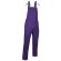 Peto de sarga unisex con bolsillo central Valento lila