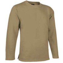 Sudadera De Felpa Con Cuello Redondo Valento Arena