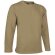 Sudadera de felpa con cuello redondo Valento arena personalizada
