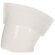Gorro desechable Knife tipo barco en polipropileno TNT blanco detalle 3