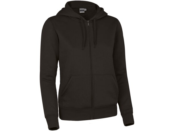 Sudadera barata Bondi cremallera capucha felpa 280g mujer detalle 5