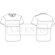 Camiseta manga corta unisex algodón 160 g/m2 detalle 1