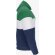 Sudadera Varsity con capucha tricolor bordable para empresas detalle 5