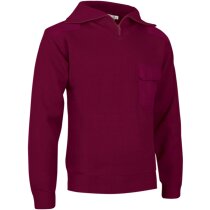 Jersey Driver acrílico cuello alto cremallera