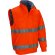 Chaqueta desmontable alta visibilidad Flinders Naranja flúor