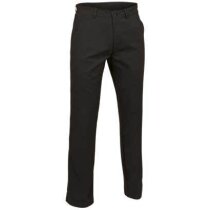 Pantalón clásico con bolsillos de estilo chino Valento personalizado negro